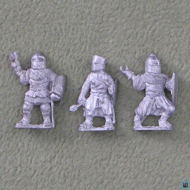 Essex Knights x3 (Metal Miniatures) 1981