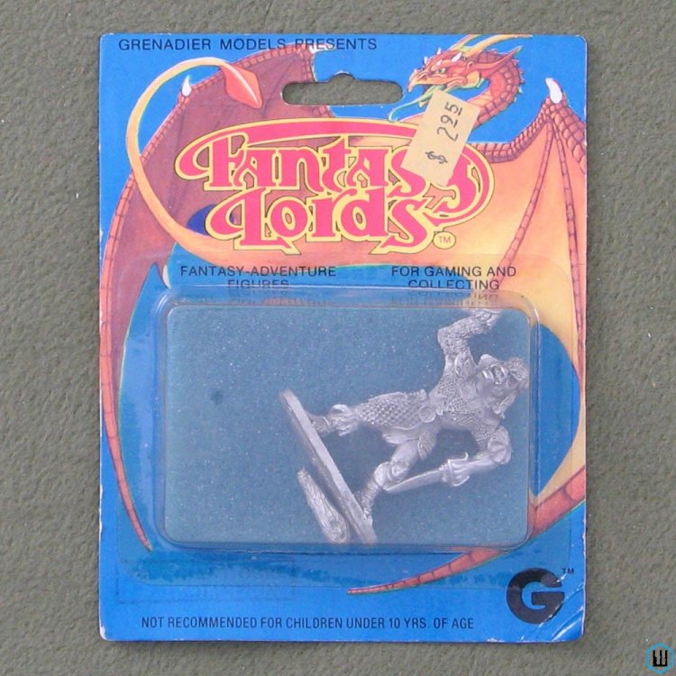 Fantasy Lords: GIANT OGRE CHAMPION Grenadier #30 Metal Miniatures minis 1983