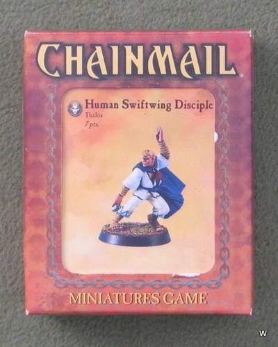 Human Swiftwing Disciple Thalos (Chainmail Miniatures Game)
