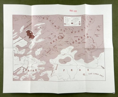 Dagori Inkarth map from Trollpak set (Runequest)