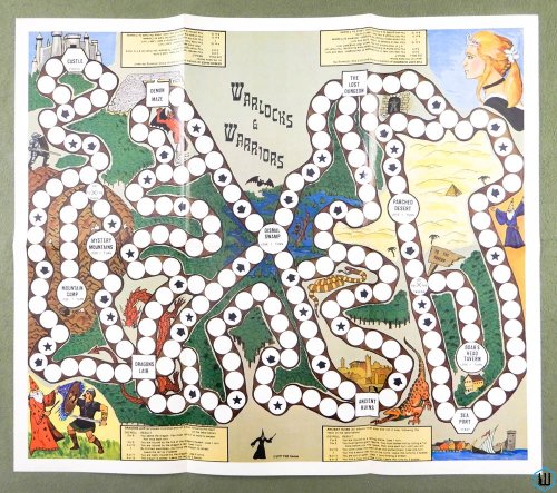 MAP: Warlocks & Warriors game Gardner Fox