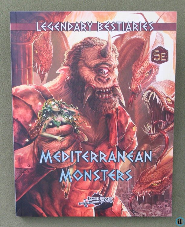 Mediterranean Monsters (Legendary Bestiaries: Dungeons Dragons 5E)