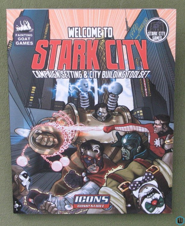 Welcome to Stark City (ICONS Roleplaying Game RPG)