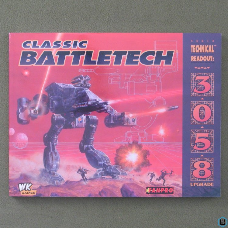Classic Battletech Technical Readout 3058 Upgrade
