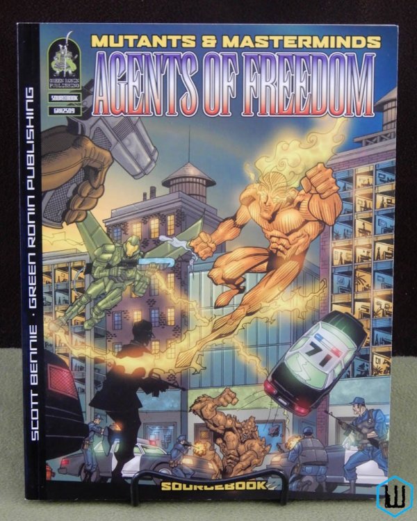 Agents of Freedom Sourcebook (Mutants & Masterminds RPG)