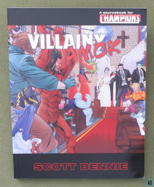 Villainy Amok (Champions Sourcebook) Hero System RPG 5th Edition
