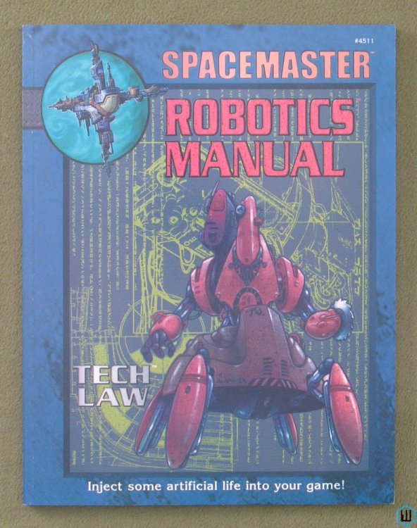 Robotics Manual (Space Master, 3rd Edition) Spacemaster RPG