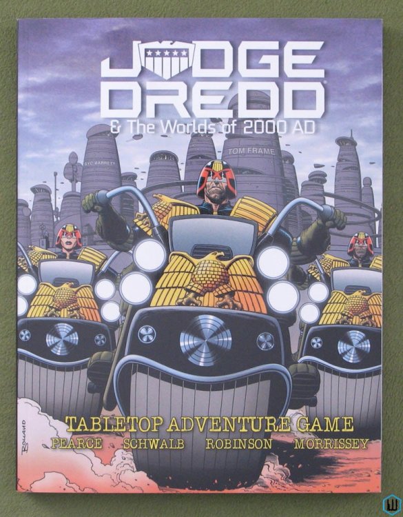 JUDGE DREDD: Worlds of 2000 AD (Tabletop Adventure Game RPG) Paperback