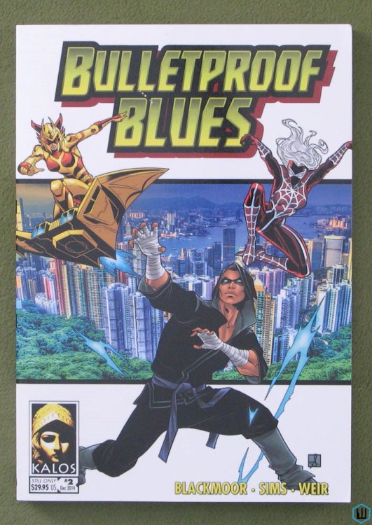 Bulletproof Blues: Superherp Roleplaying Game RPG (Second 2nd Edition)