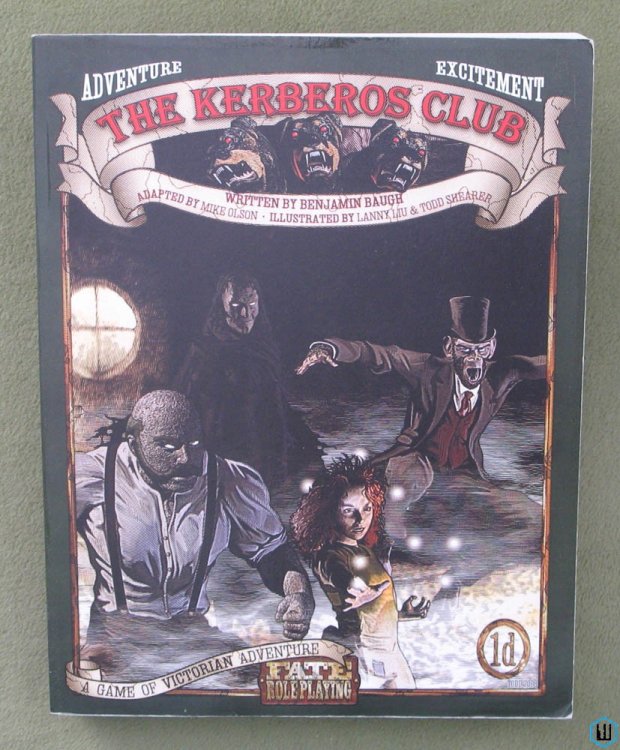 The Kerberos Club: Victorian High Adventure (FATE RPG Edition)