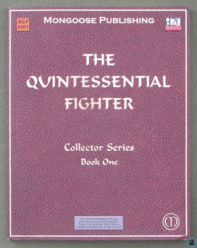 The Quintessential Fighter (Dungeons & Dragons 3rd Edition D20 System) NICE