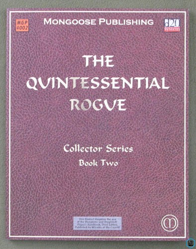 The Quintessential Rogue (Dungeons & Dragons 3rd Edition D20 System) NICE