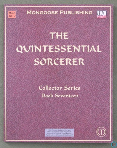 The Quintessential Sorcerer (Dungeons & Dragons 3rd Edition D20 System) NICE
