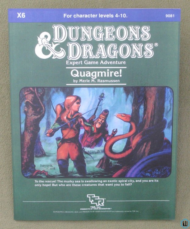Quagmire! - REPRINT (Dungeons & Dragons X6)