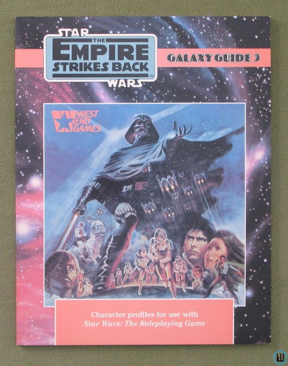 The Empire Strikes Back: Galaxy Guide 3 (Star Wars D6 RPG)