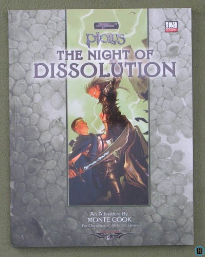 Ptolus: The Night of Dissolution (Dungeons & Dragons D20 System)