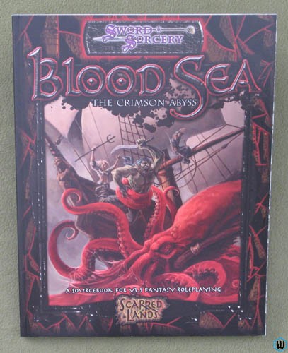 Blood Sea Crimson Abyss: Scarred Lands (Sword Sorcery Dungeons Dragons D20)