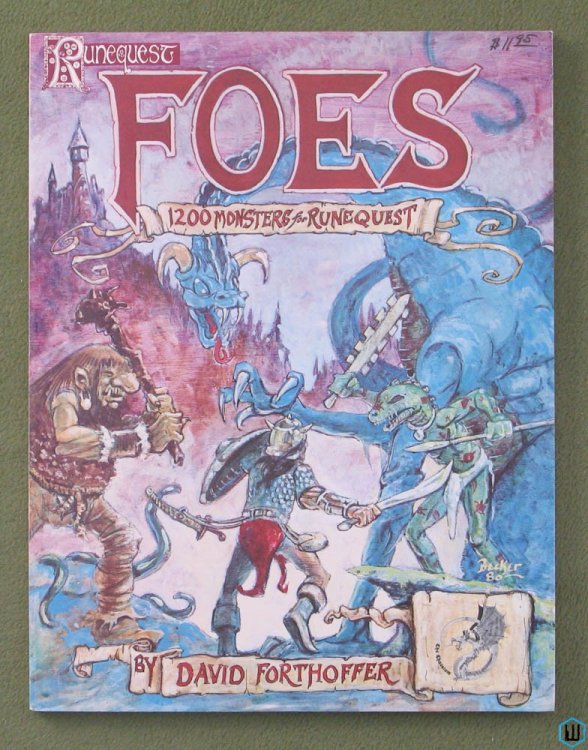 FOES (1200 Monsters for Runequest RPG)