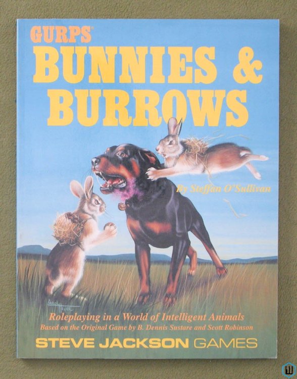 GURPS Bunnies & Burrows (Intelligent Animal RPG)