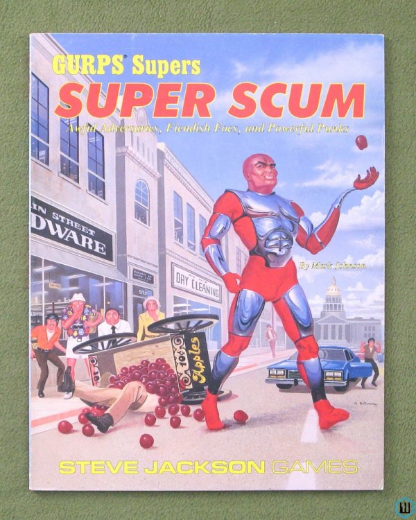 Super Scum (GURPS Supers RPG)