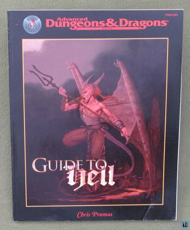Guide to Hell (Advanced Dungeons & Dragons) Original 1999 edition