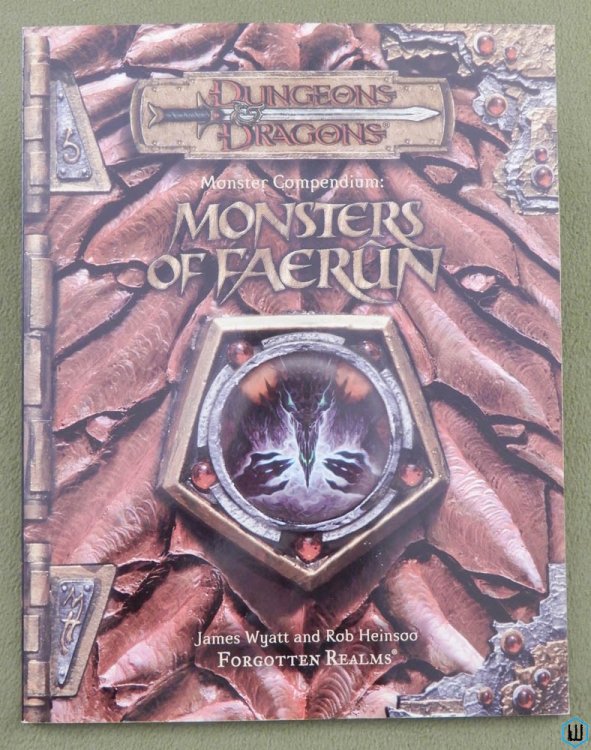 Monster Compendium: Monsters of Faerun (Dungeon Dragons D20 Forgotten Realms)