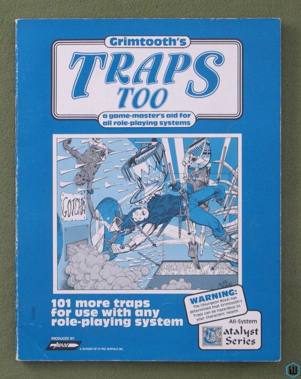 Grimtooth's Traps Too: 101 RPG traps