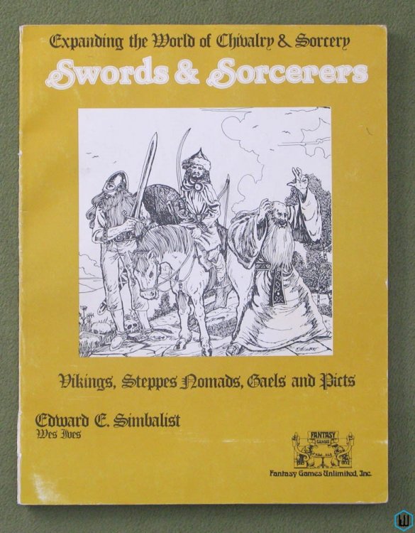 SWORDS & SORCERERS (Chivalry & Sorcery RPG)