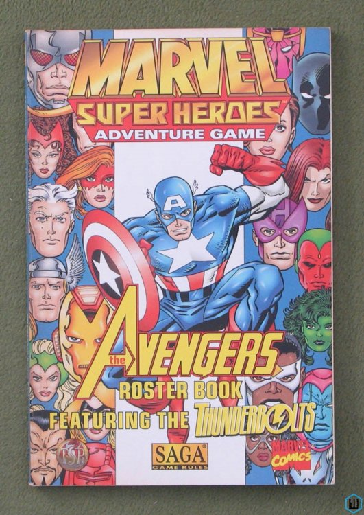Avengers Roster Book (Marvel Super Heroes SAGA System RPG)
