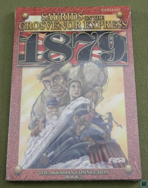 Saurids on the Grosvenor Express (1879 RPG) Akkadian Connection Book Two