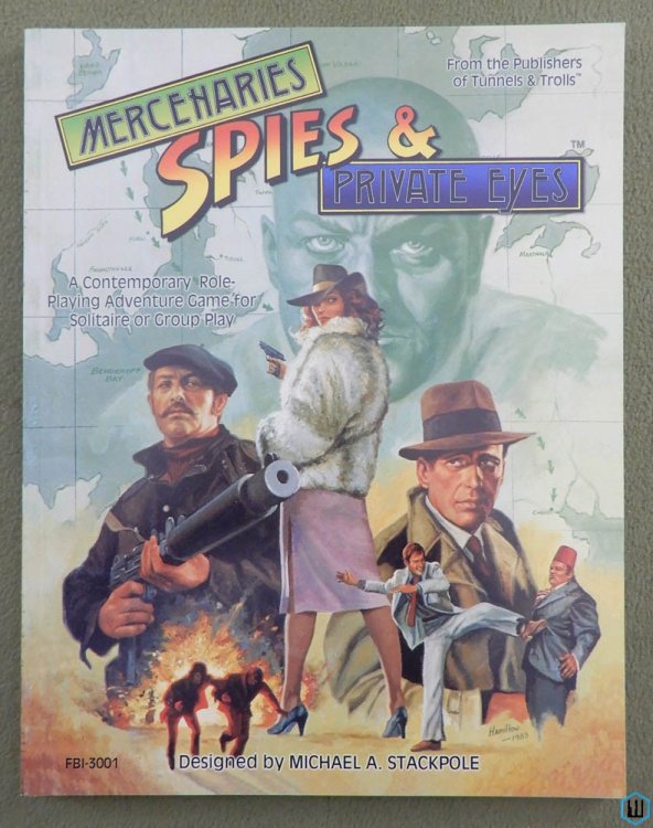 Mercenaries, Spies and Private Eyes (Combined Edition RPG) Paperback