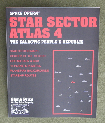 Star Sector Atlas 4: The Galactic People's Republic (Space Opera RPG)