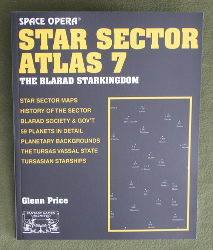 Star Sector Atlas 7: The Blarad Star Kingdom (Space Opera RPG)