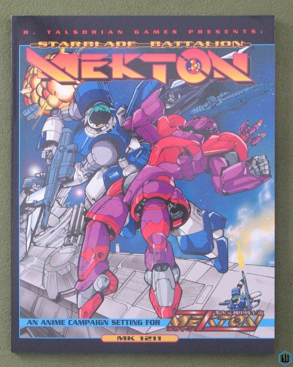 Starblade Battalion MEKTON (Mekton Zeta RPG Campaign Setting)