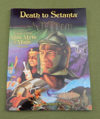 Death to Setanta: Classic Reprint (Man, Myth & Magic RPG)