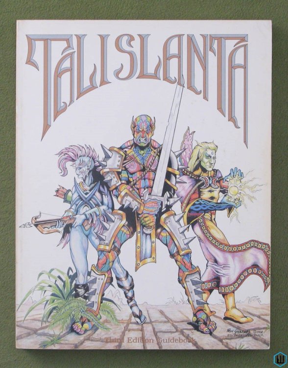 TALISLANTA: Third 3rd Edition Guidebook Roleplaying Game RPG