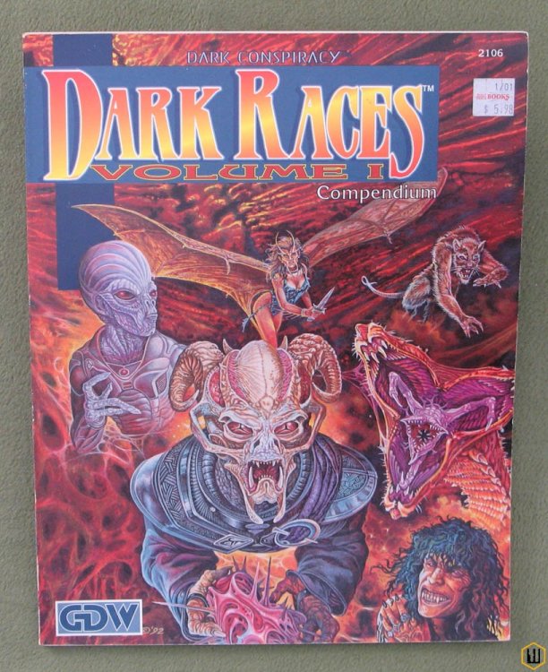 Dark Races, Volume 1 (Dark Conspiracy RPG)