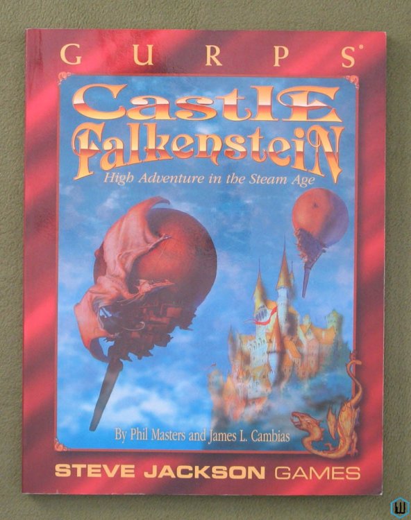 GURPS Castle Falkenstein: High Adventure in the Steam Age