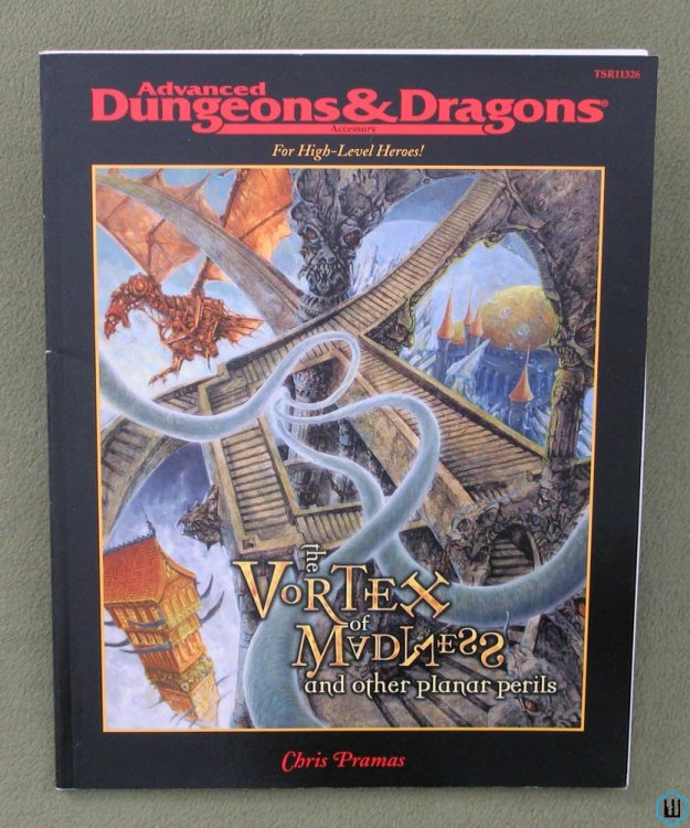 Vortex of Madness & Other Planar Perils (Dungeons Dragons) Original 2000 ed