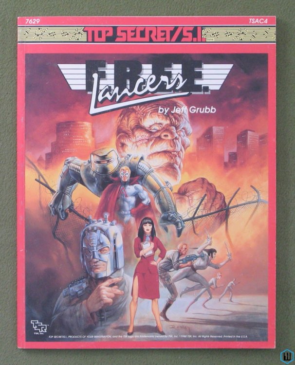 F.R.E.E. FREE Lancers (Top Secret SI RPG TSAC4)