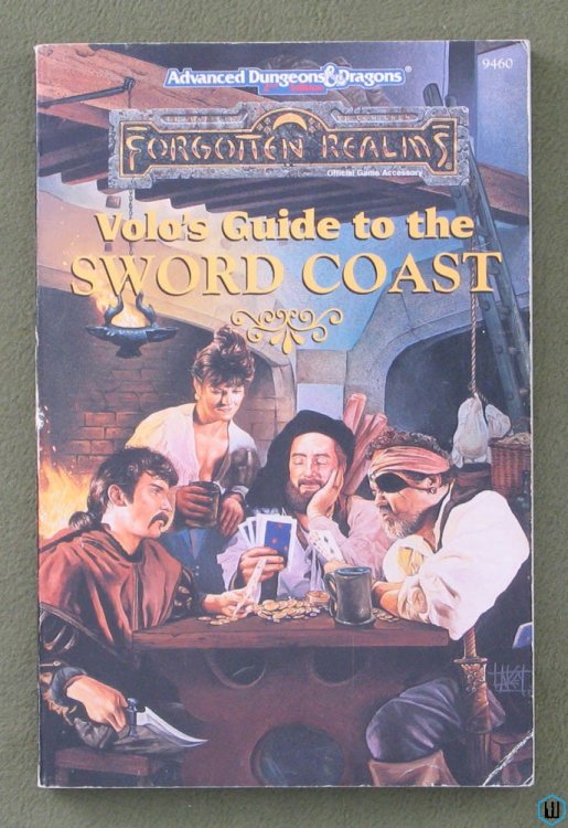 Volo's Guide to the Sword Coast (Dungeons Dragons Forgotten Realms) Original 1994