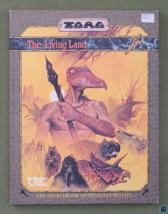 The Living Land: The Sourcebook of Primitive Reality (TORG RPG)