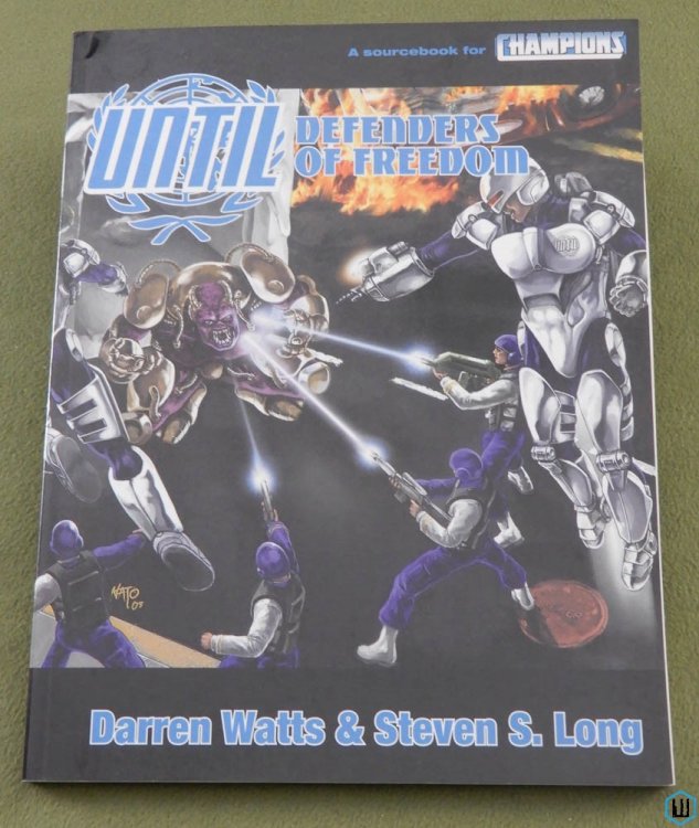 UNTIL: Defenders of Freedom (Champions) Hero System RPG 5th Edition
