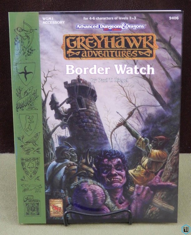 Border Watch - REPRINT (Advanced Dungeons Dragons Greyhawk WGM1)