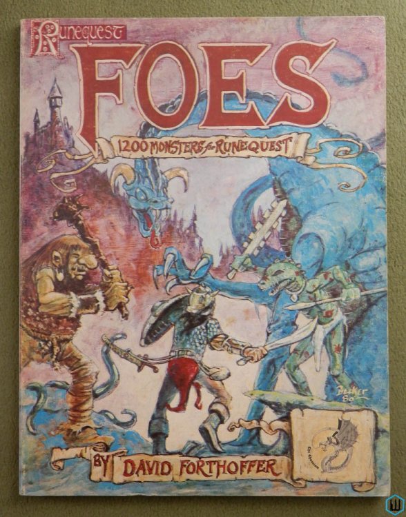 FOES (1200 Monsters for Runequest RPG)