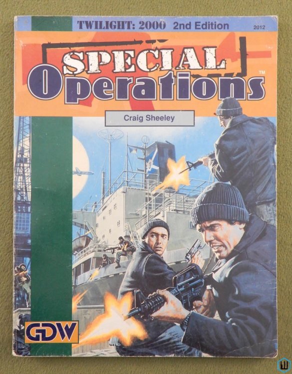 Special Operations (Twilight 2000 RPG 2nd edition) Espionage Black Ops