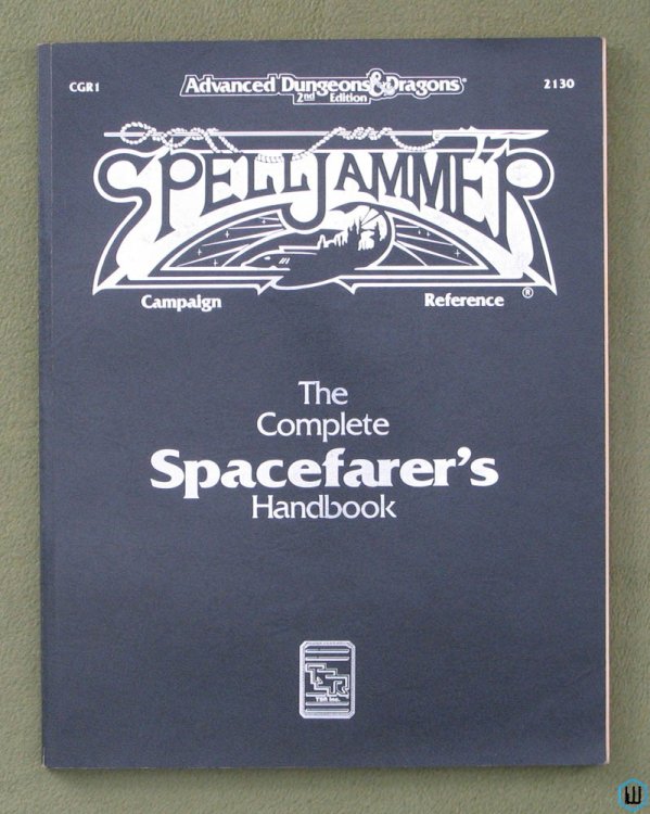 Complete Spacefarer's Handbook (Dungeons Dragons Spelljammer) Original 1992 edition