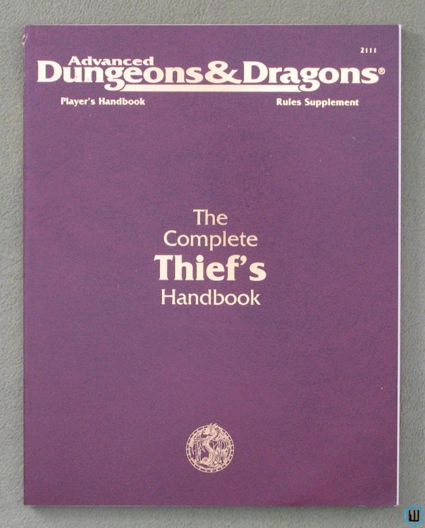 Complete Thief's Handbook (Advanced Dungeons & Dragons Accessory PHBR2)