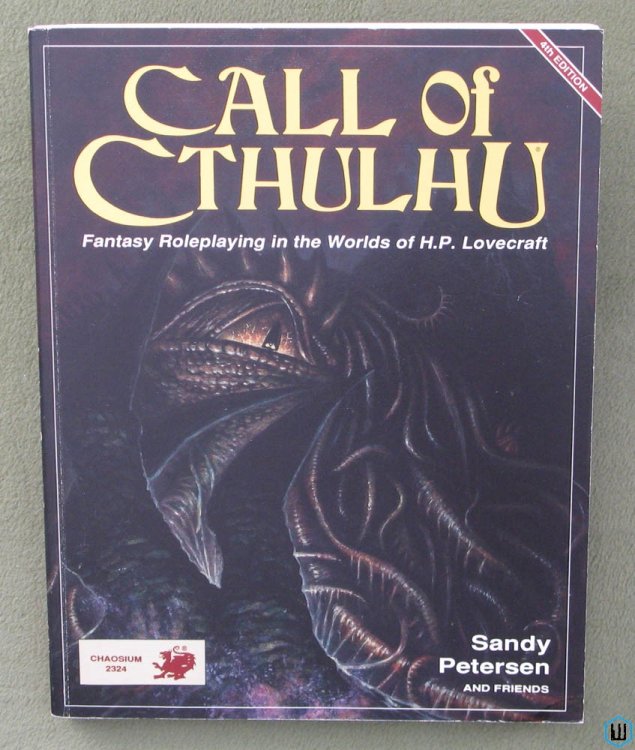 Call of Cthulhu: H.P. Lovecraft Fantasy Roleplaying (Fourth 4th Edition)