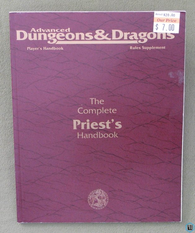 Complete Priest's Handbook (Advanced Dungeons & Dragons Accessory PHBR3)